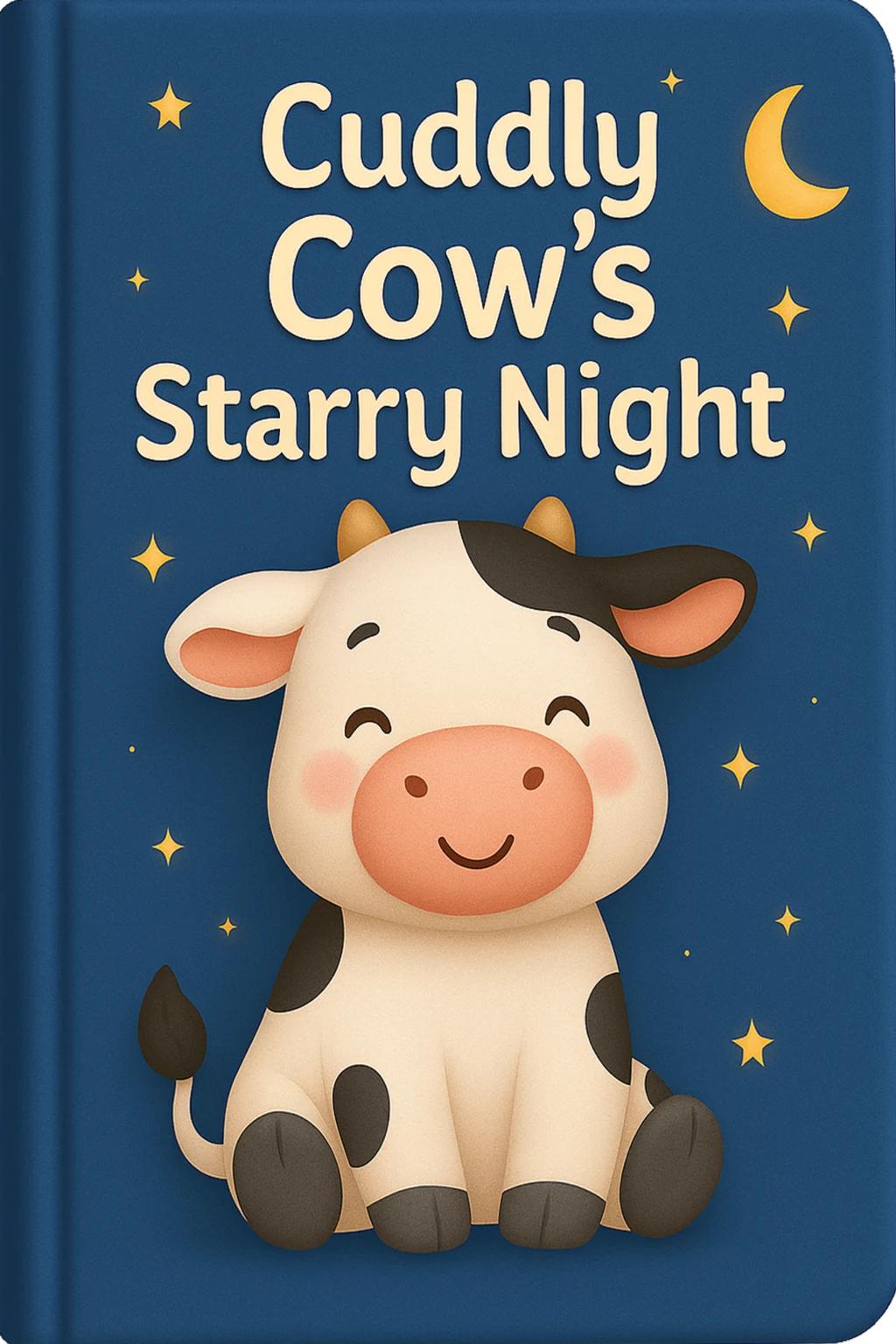 Cuddly Cow's Starry Night book cover