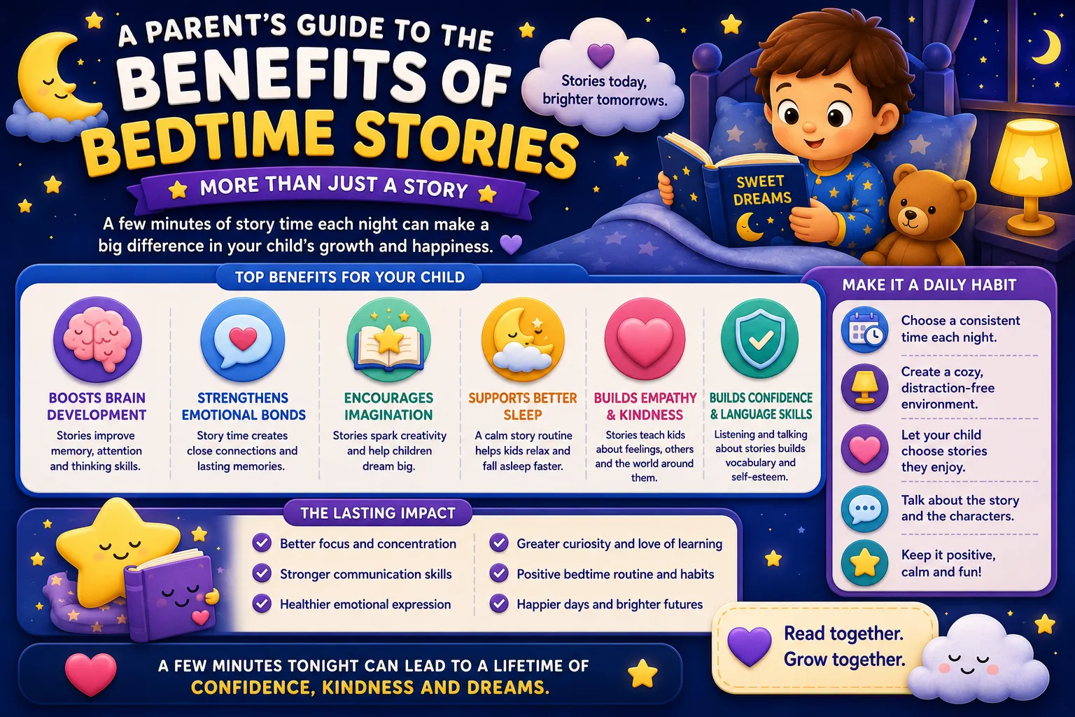 Benefits of bedtime stories guide preview