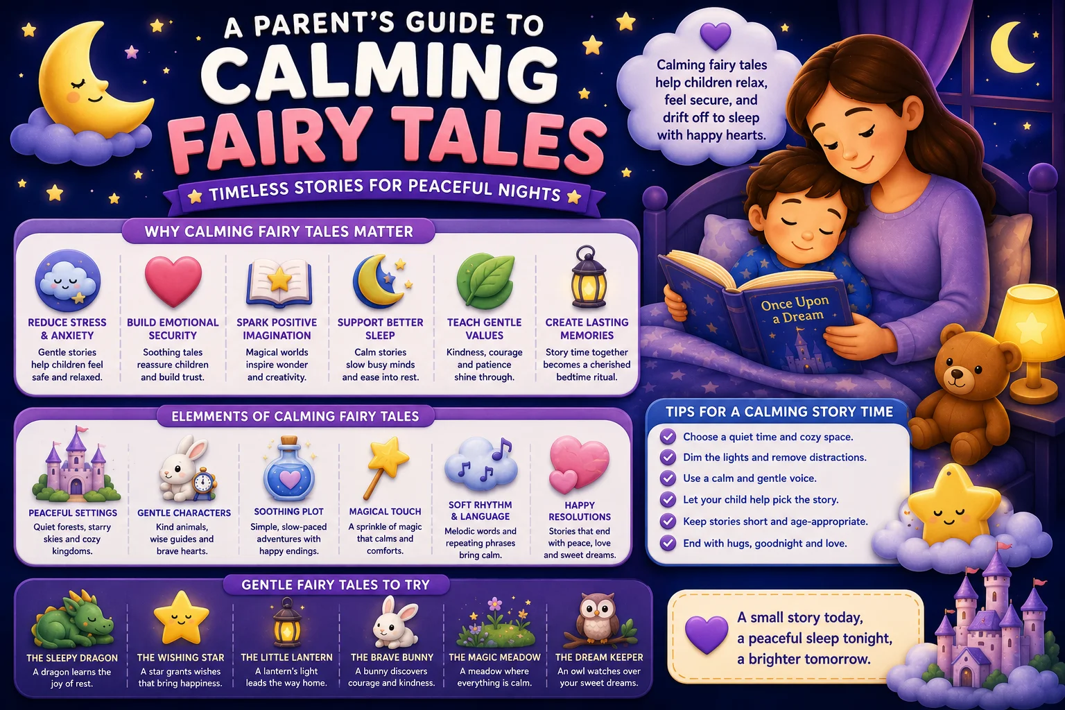 Calming fairy tales guide preview