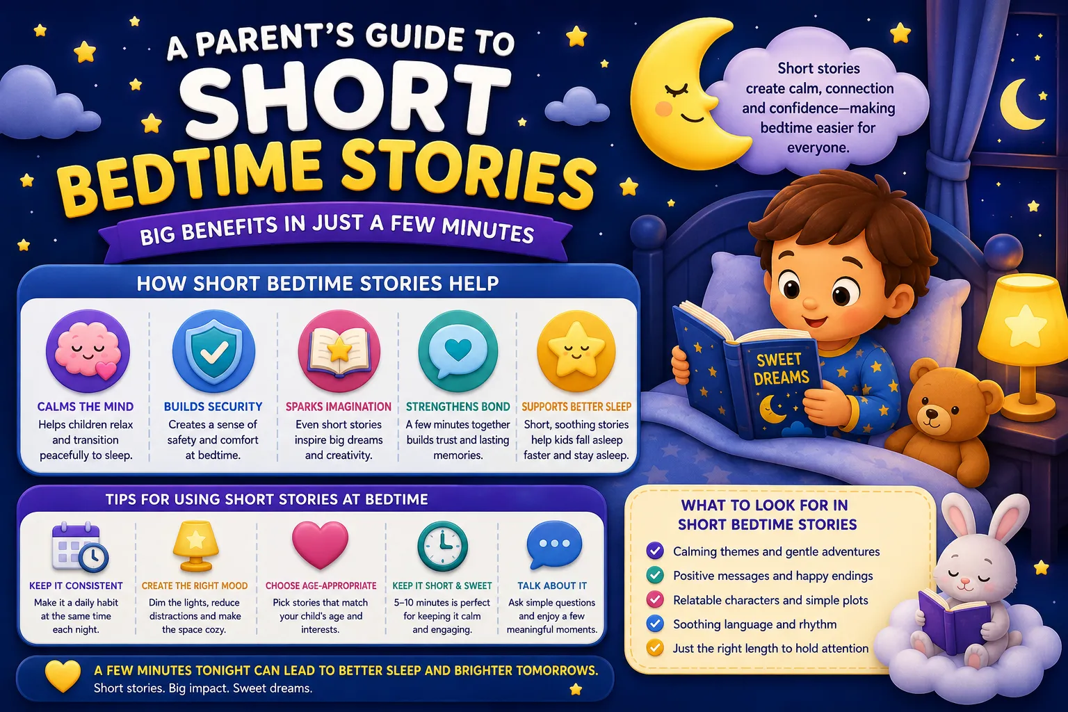 Short bedtime stories guide preview