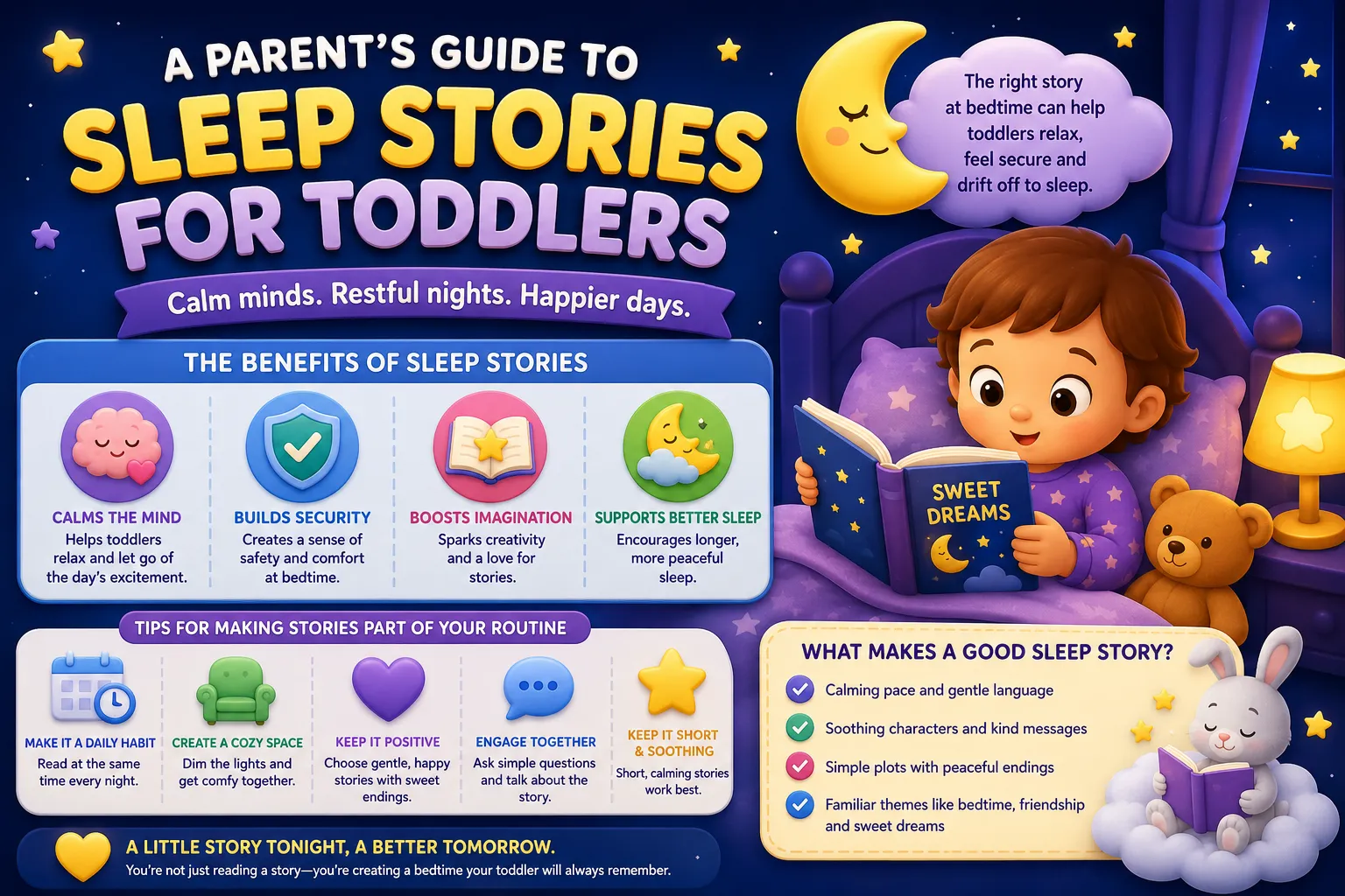 Sleep stories for toddlers guide preview
