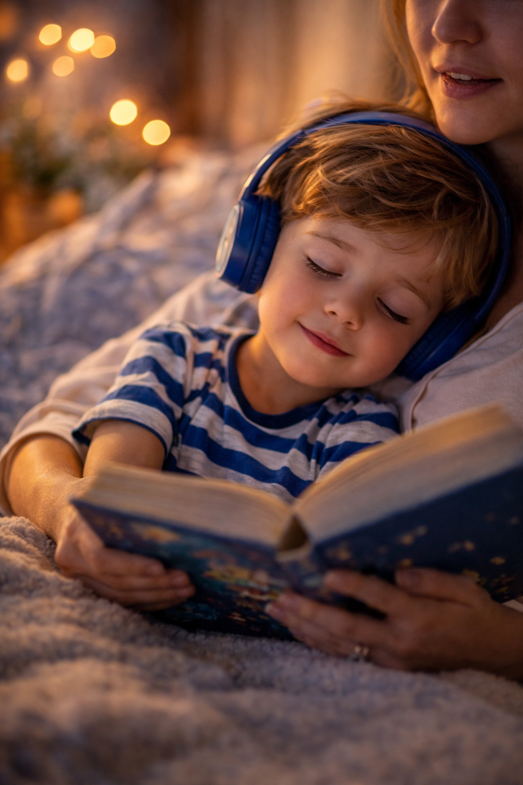Listen to soothing bedtime narration