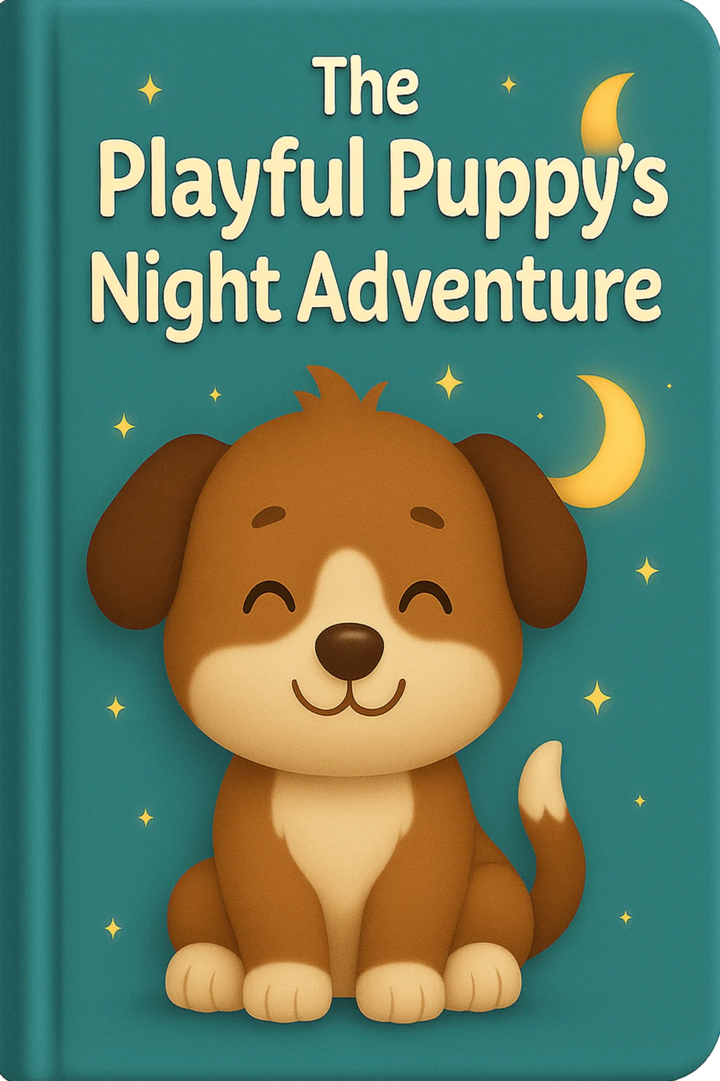 The Playful Puppy's Night Adventure book cover